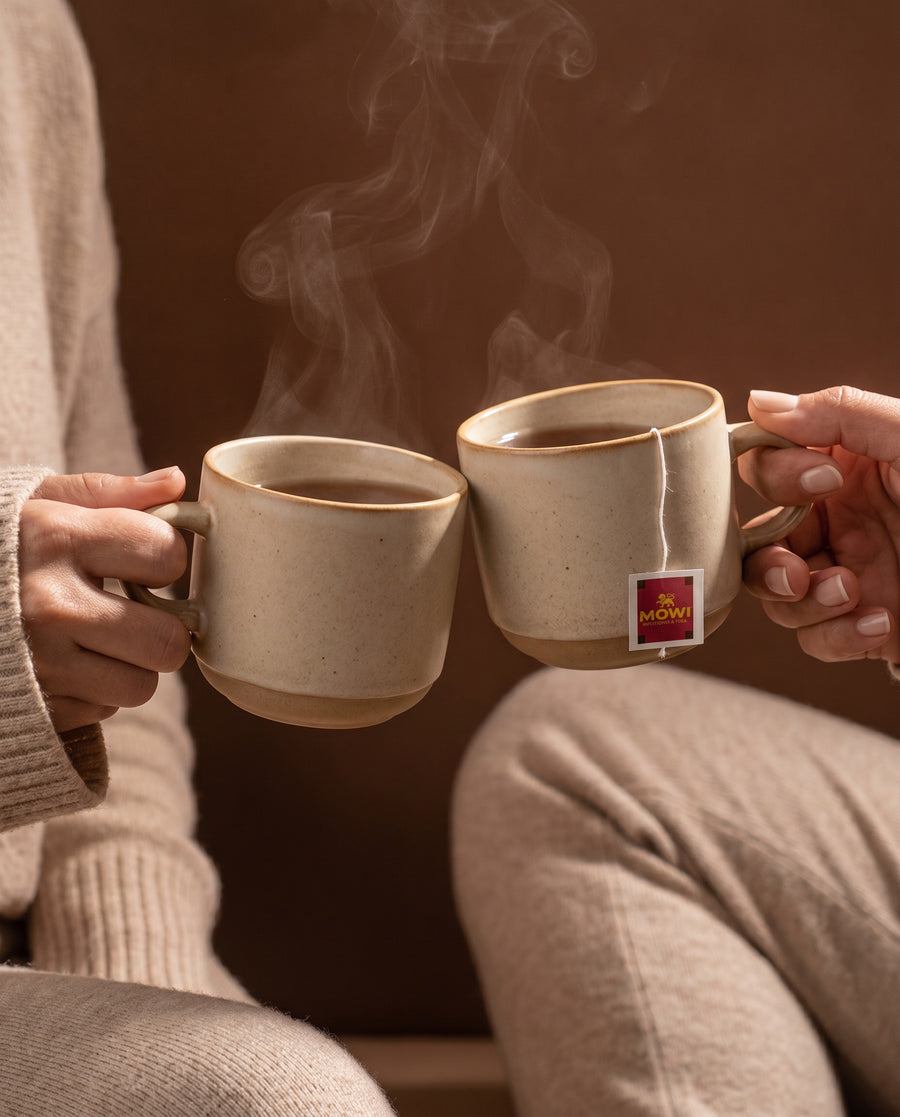 Canela cardamomo jengibre y especias para té chai