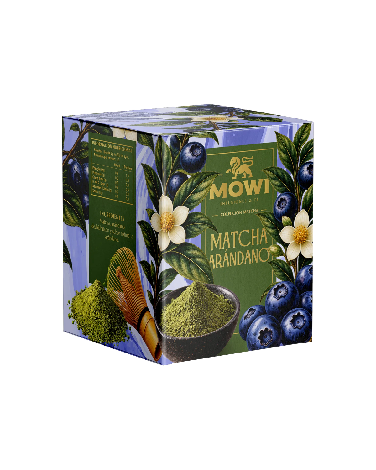 Matcha Arándanos MOWI