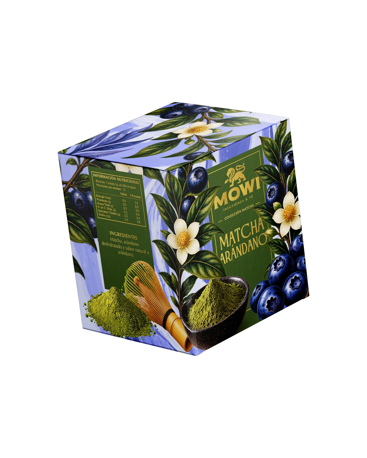 Matcha Arándanos MOWI